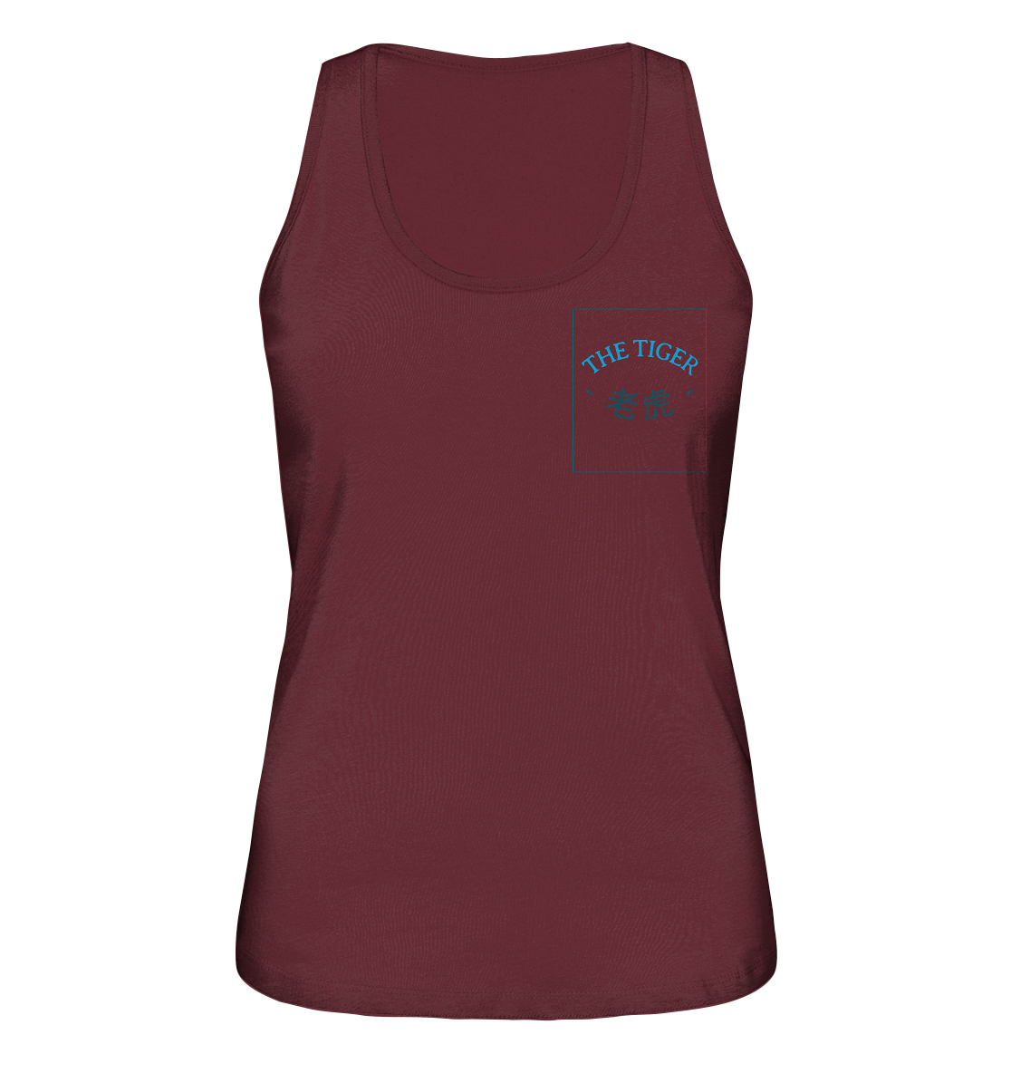 Mandarin Tiger - Ladies Organic Tank Top