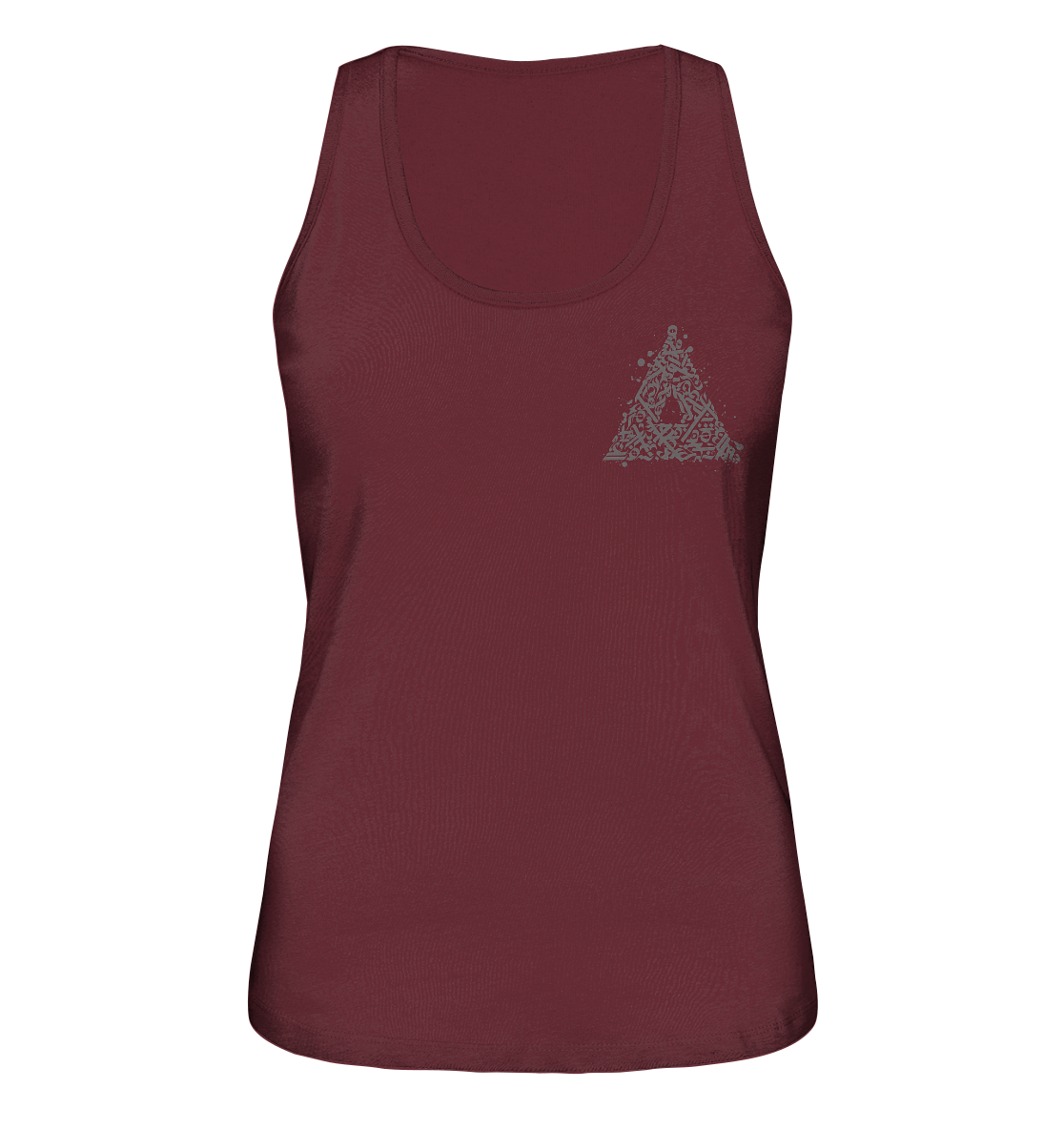 Calligraphy Triangle - Ladies Organic Tank Top