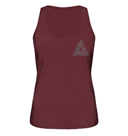 Calligraphy Triangle - Ladies Organic Tank Top