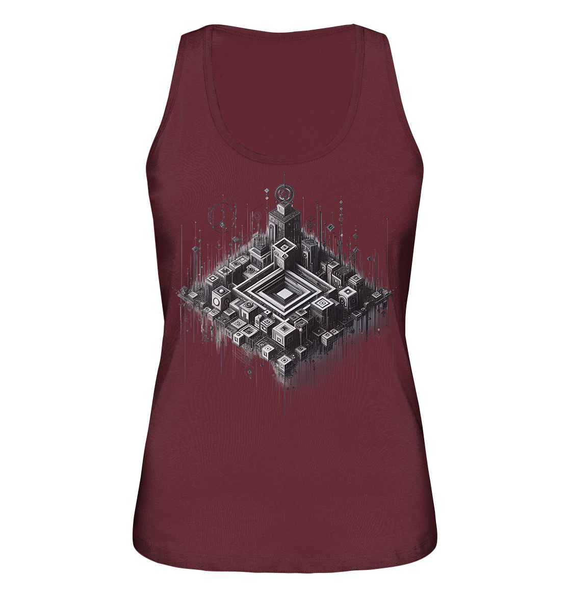 Abstract Art - Ladies Organic Tank Top