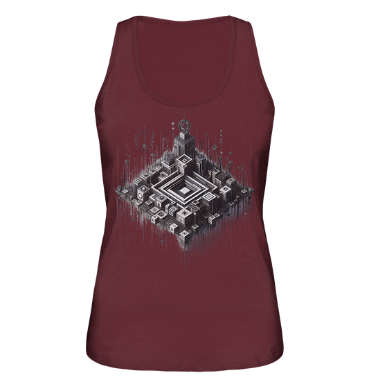 Abstract Art - Ladies Organic Tank Top