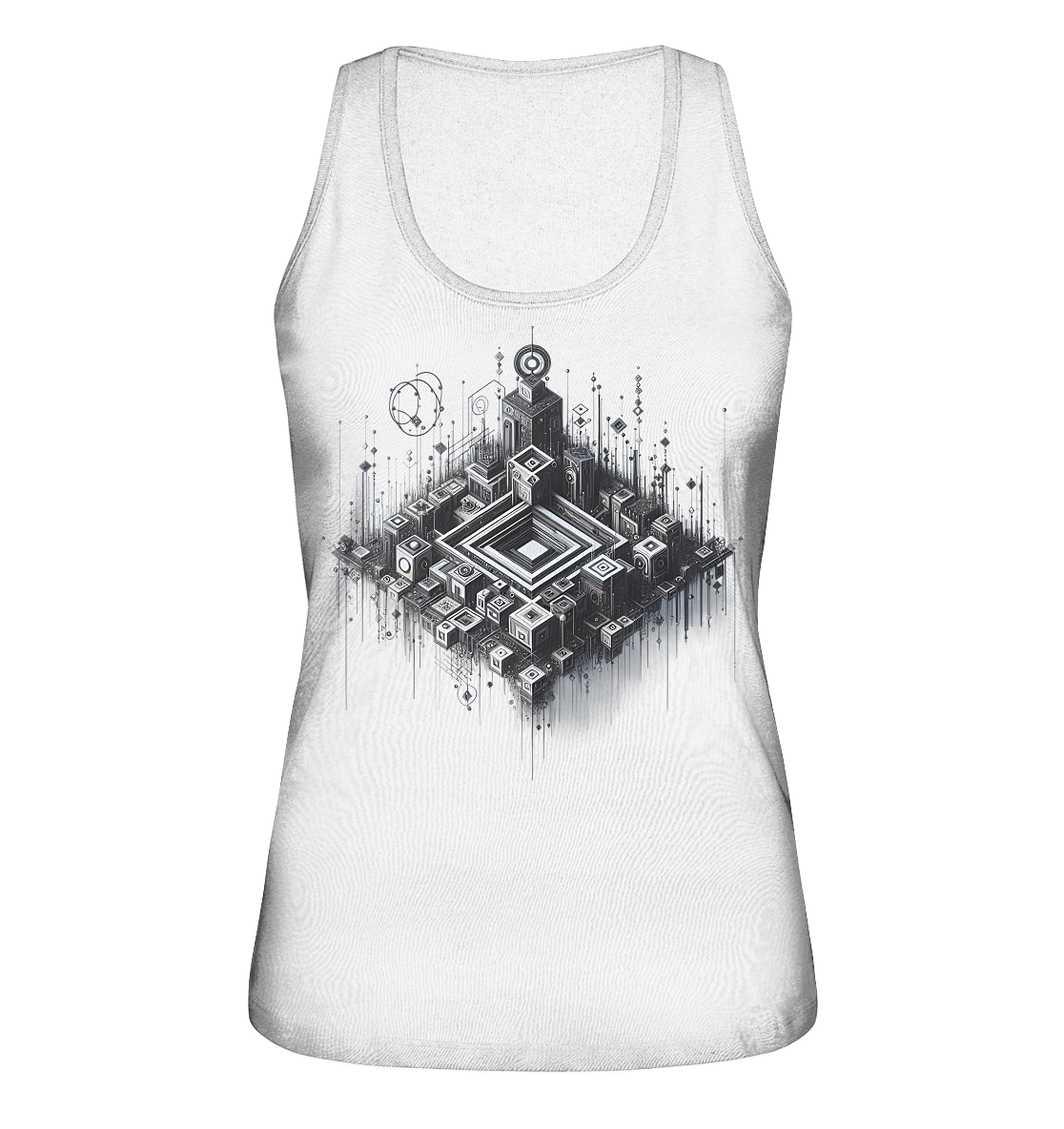 Abstract Art - Ladies Organic Tank Top