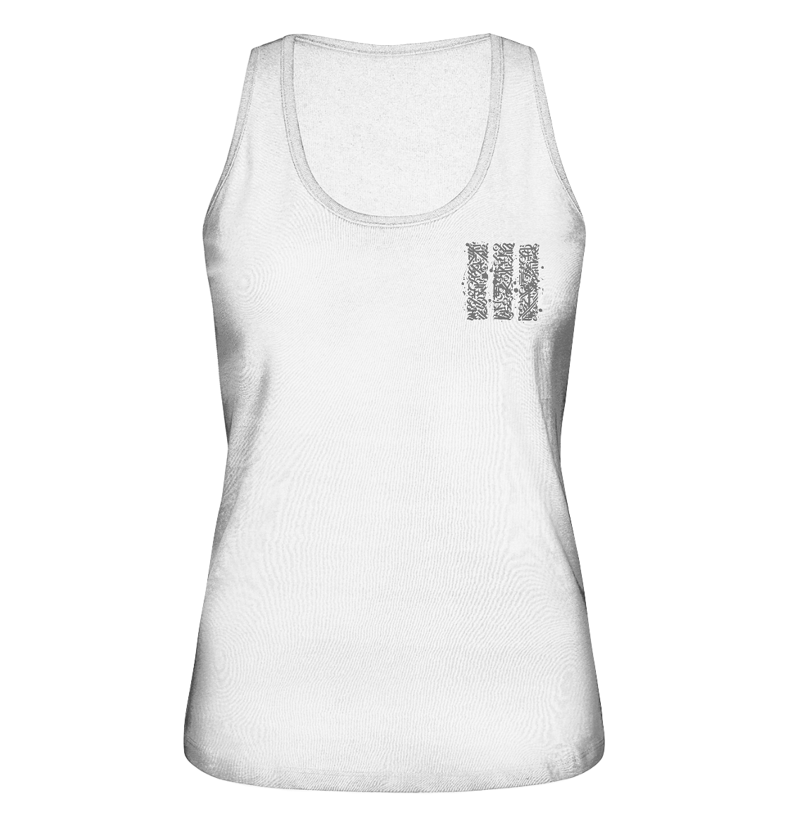 Calligraphy Columns - Ladies Organic Tank Top