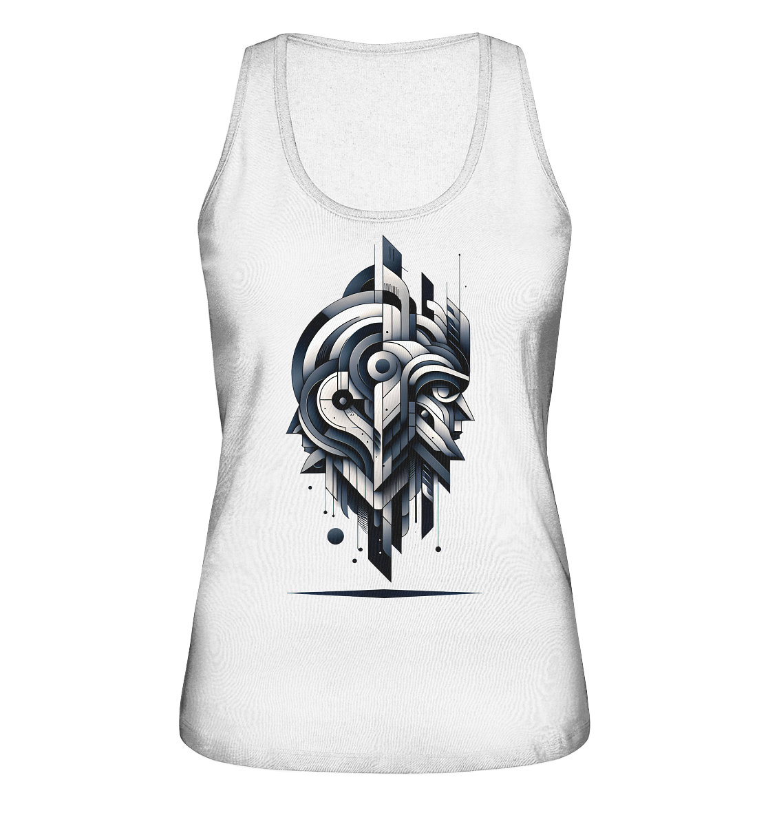 Abstract King - Ladies Organic Tank Top