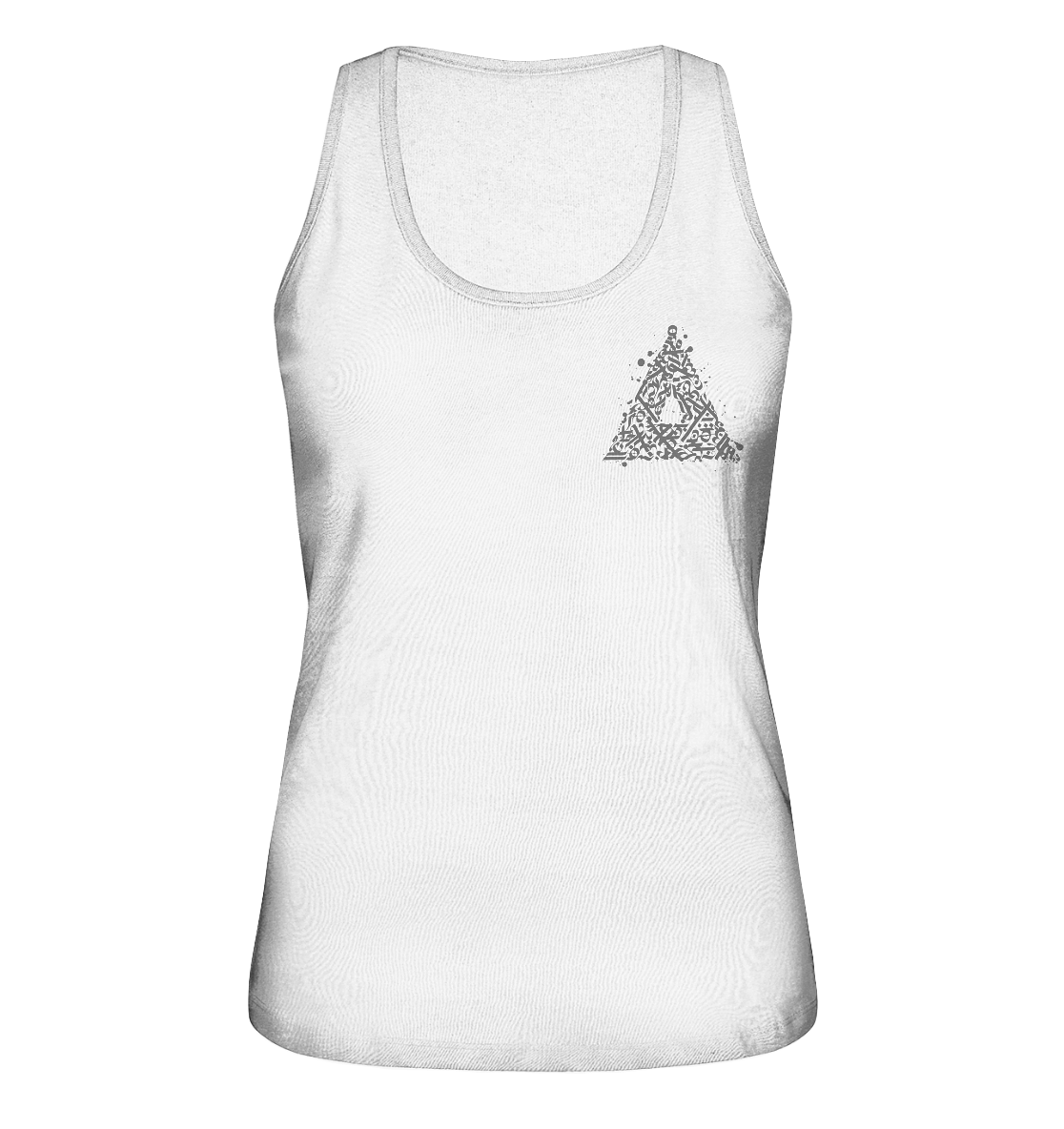 Calligraphy Triangle - Ladies Organic Tank Top