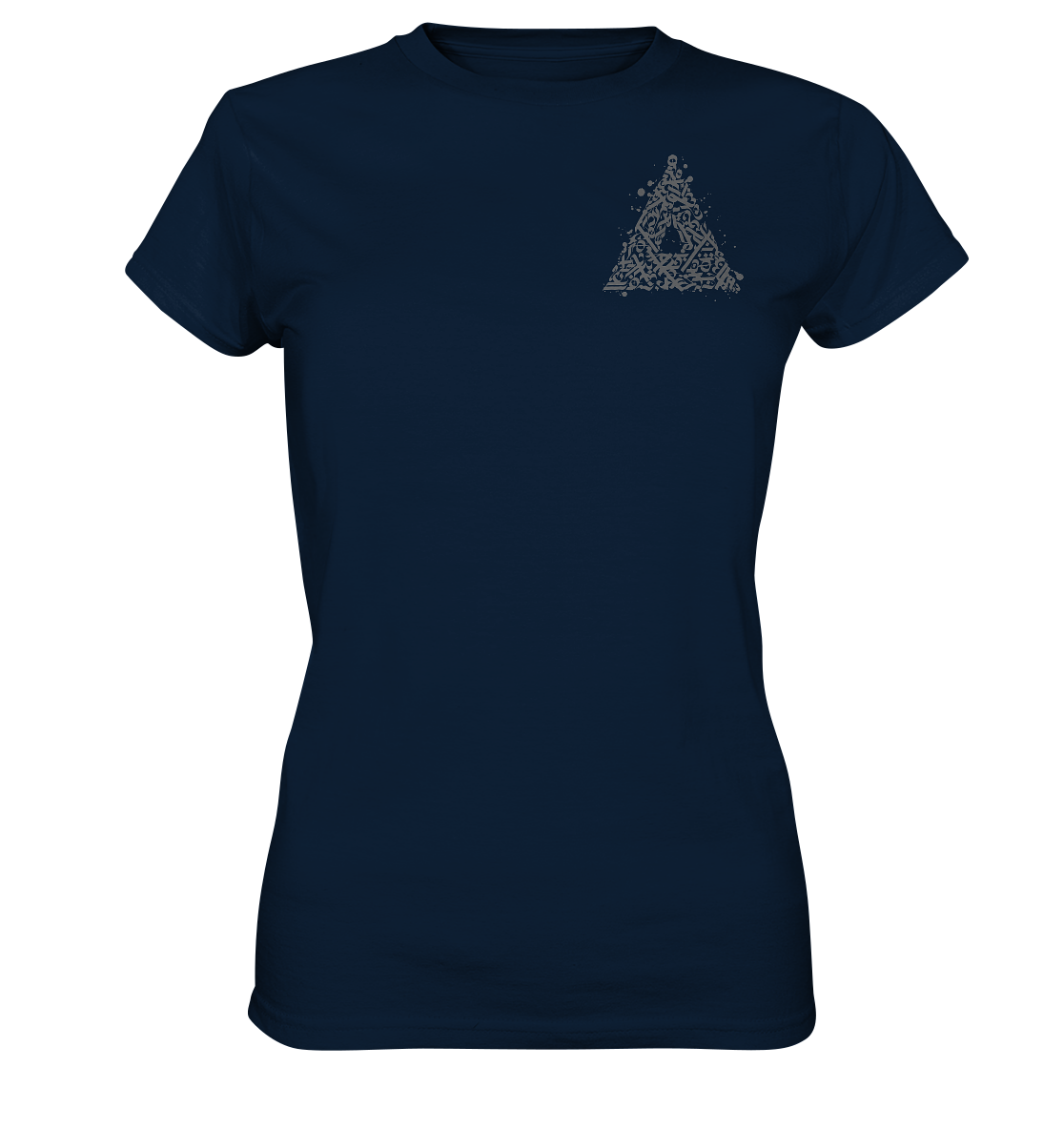 Calligraphy Triangle - Ladies Premium Shirt