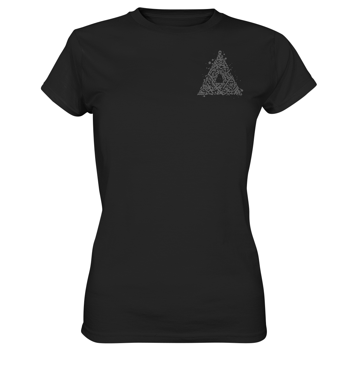 Calligraphy Triangle - Ladies Premium Shirt