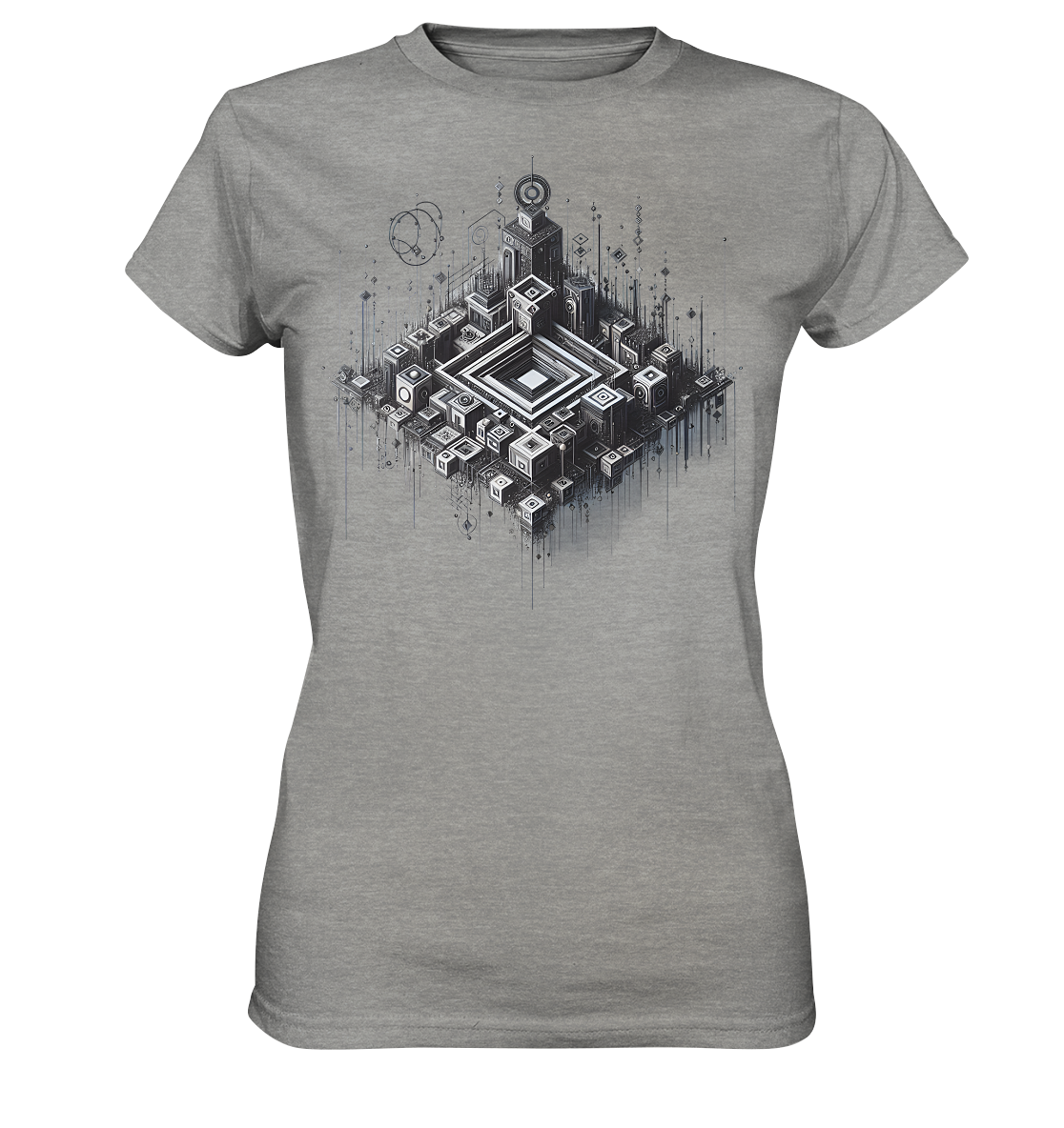 Abstract Art - Ladies Premium Shirt