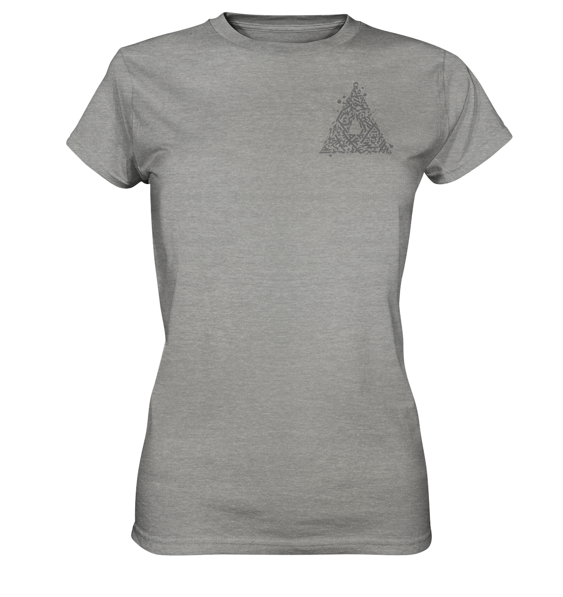 Calligraphy Triangle - Ladies Premium Shirt