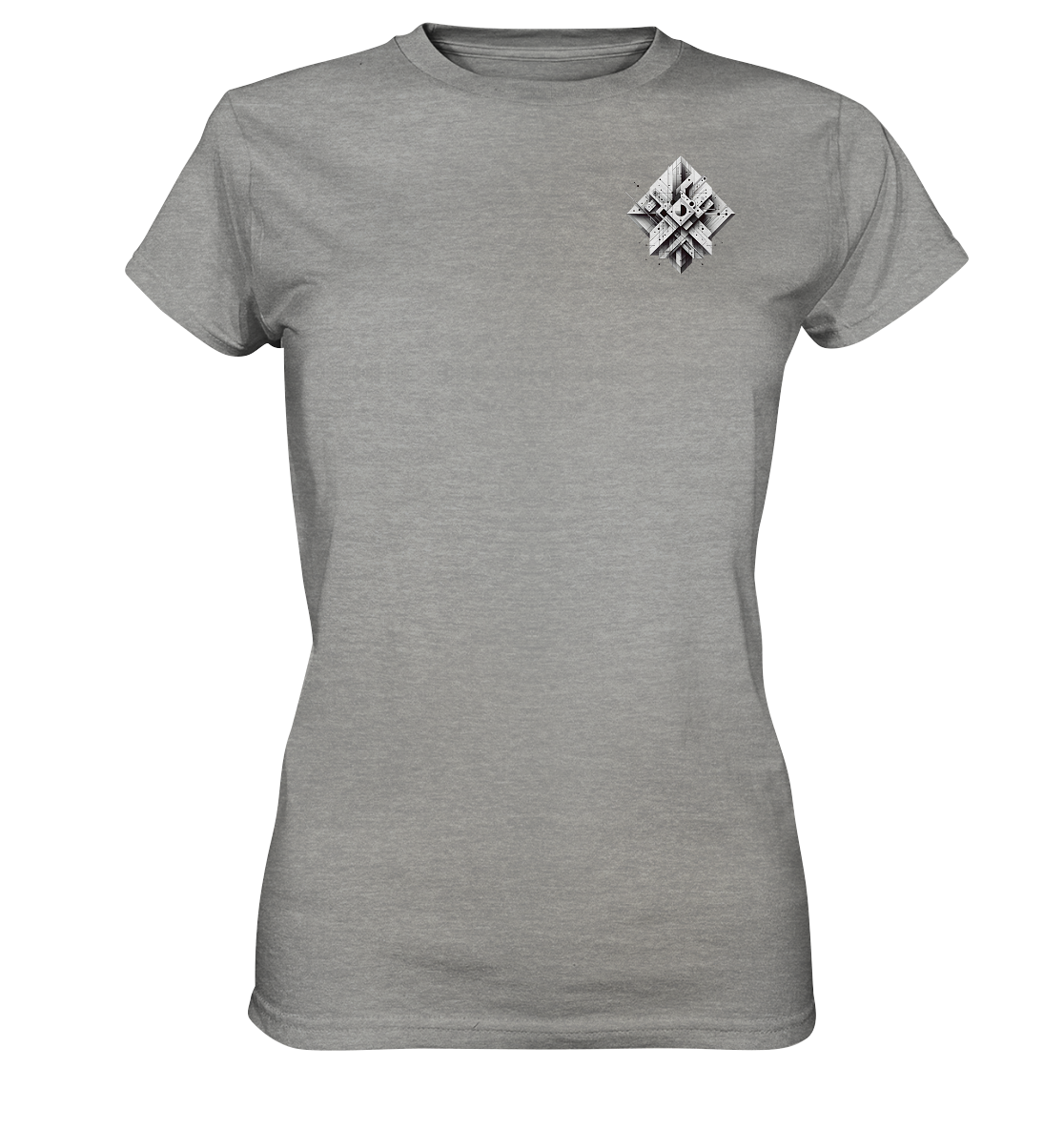 Abstract Technology - Ladies Premium Shirt