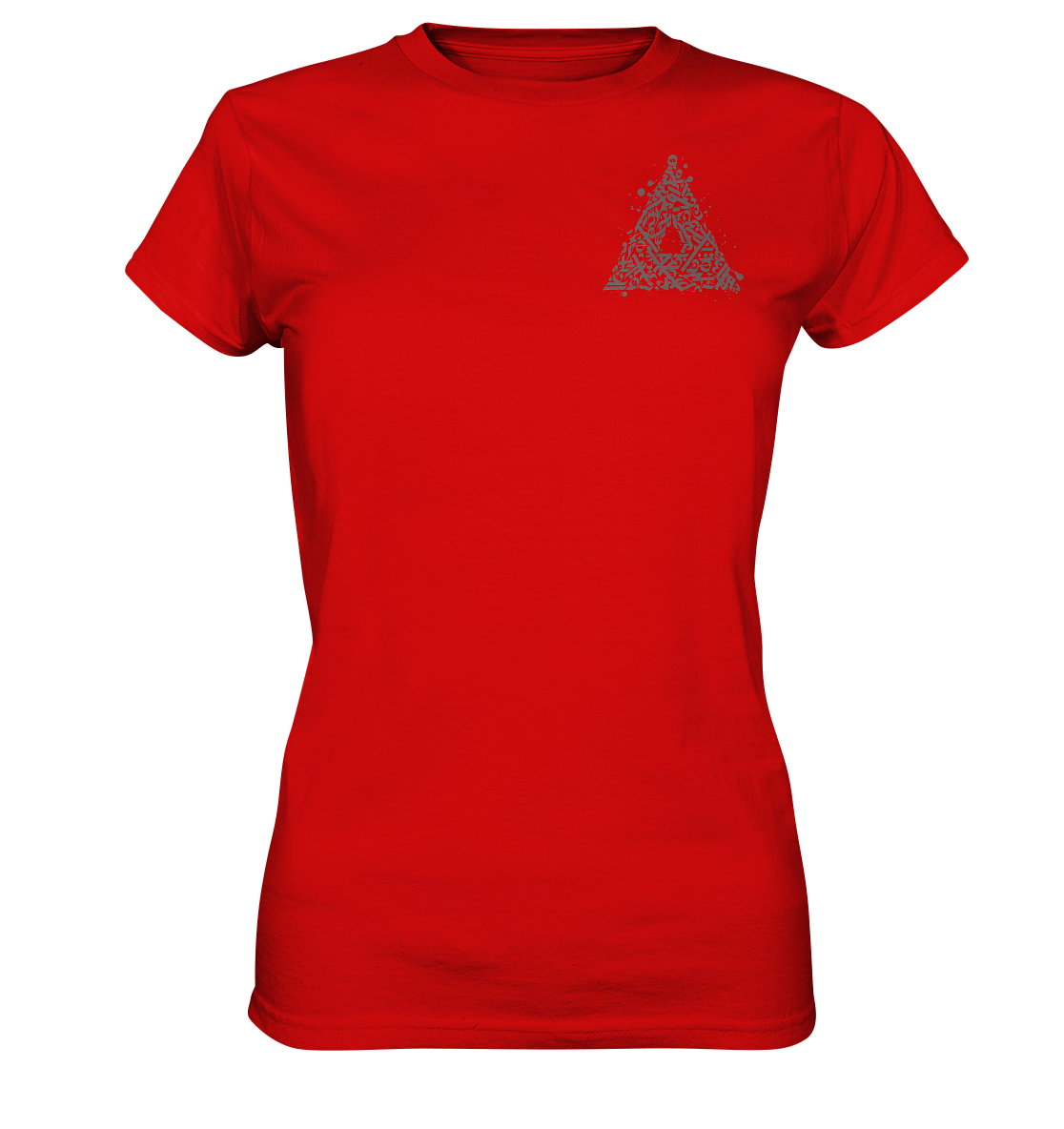 Calligraphy Triangle - Ladies Premium Shirt