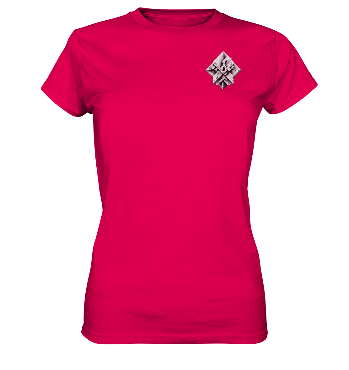 Abstract Technology - Ladies Premium Shirt