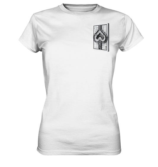 Abstract Ace of Spades - Ladies Premium Shirt