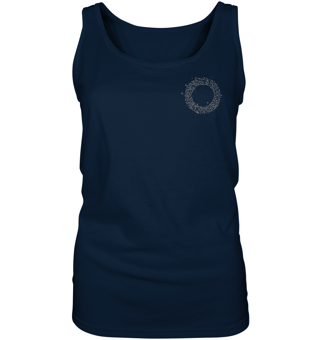 Calligraphy Ball - Ladies Tank Top