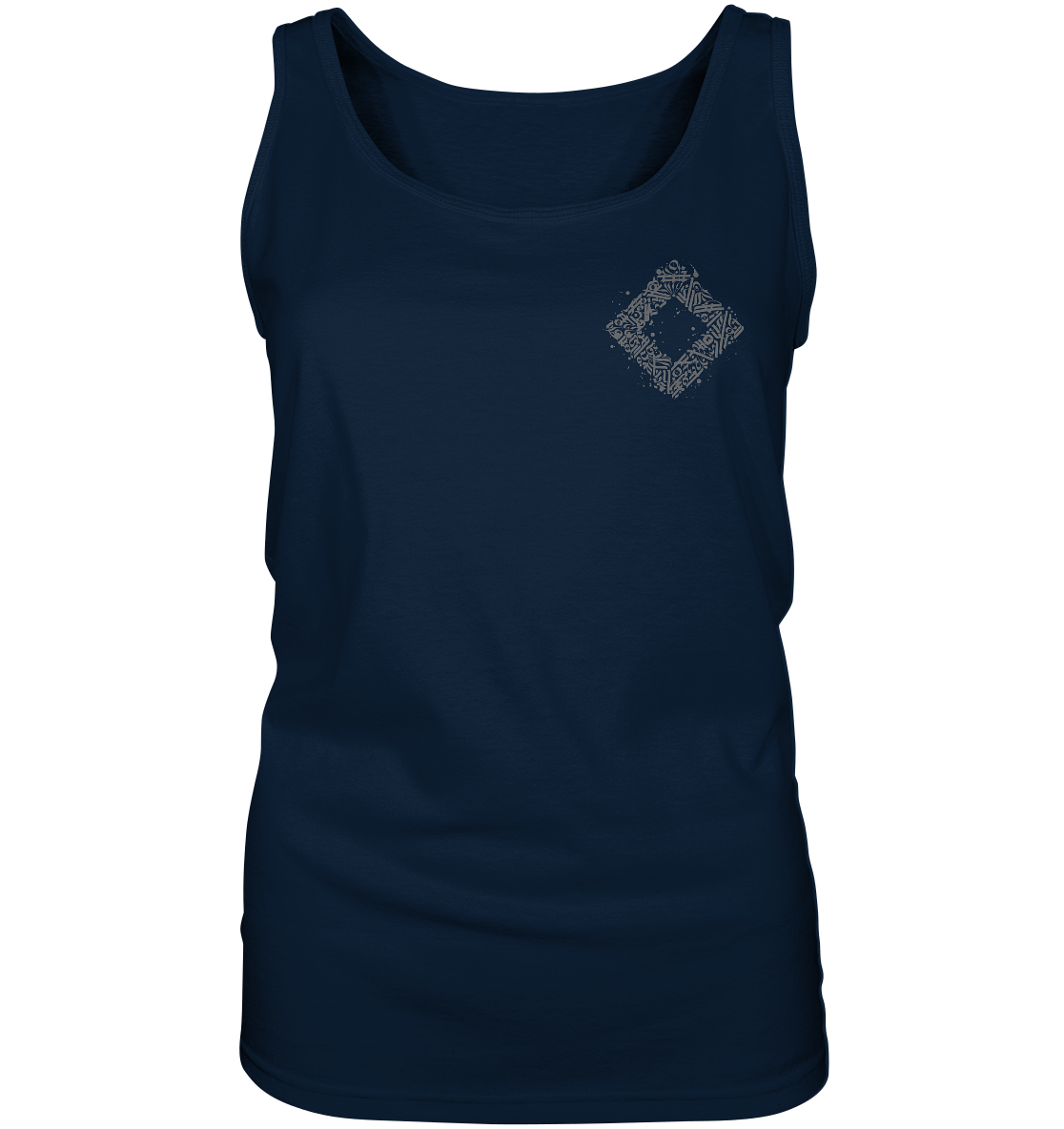 Calligraphy Square - Ladies Tank Top