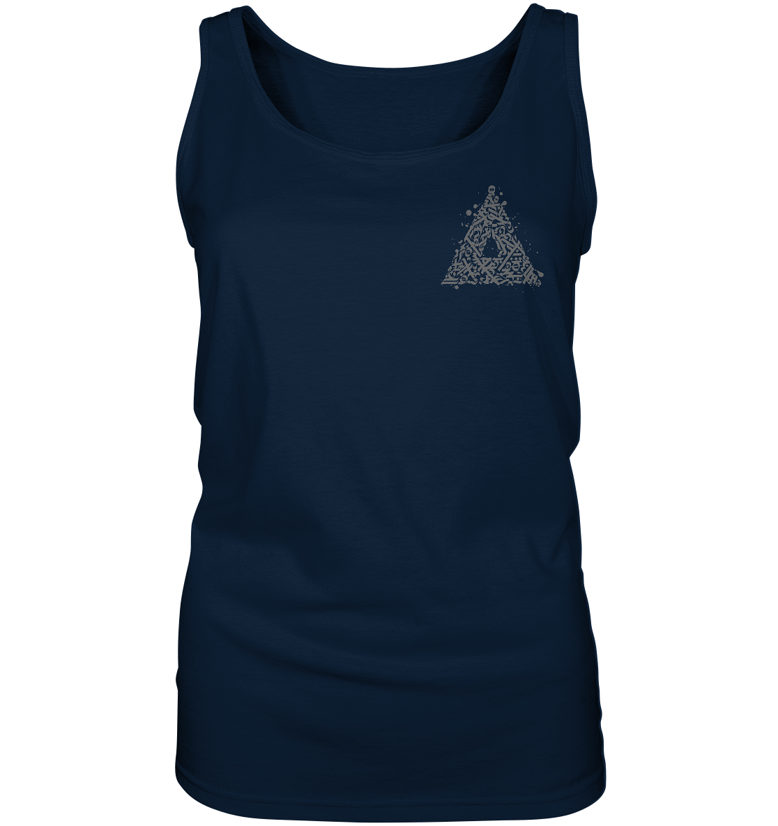 Calligraphy Triangle - Ladies Tank Top