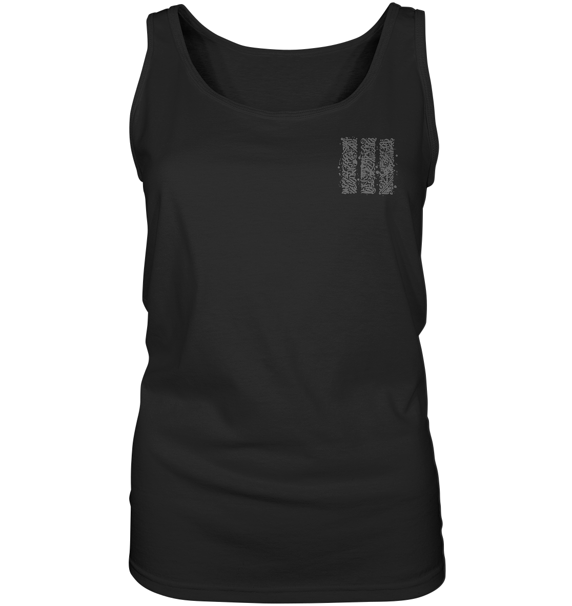 Calligraphy Columns - Ladies Tank Top