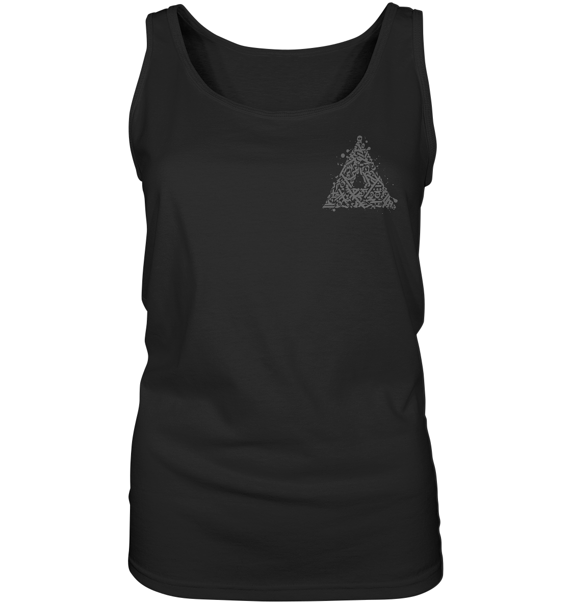 Calligraphy Triangle - Ladies Tank Top