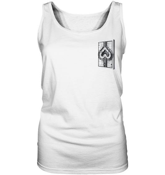 Abstract Ace of Spades - Ladies Tank Top