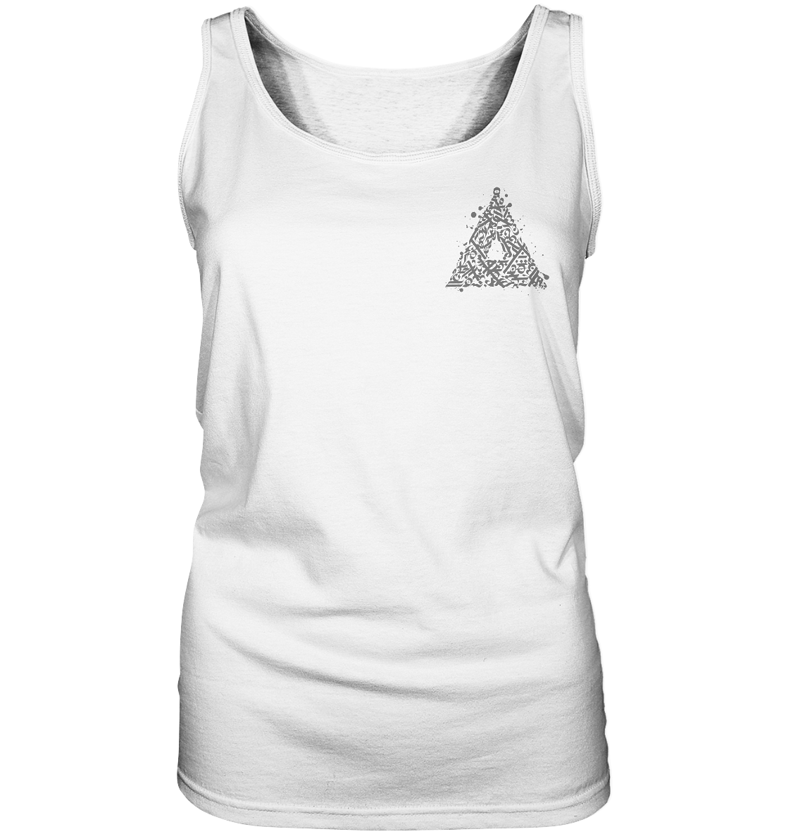 Calligraphy Triangle - Ladies Tank Top