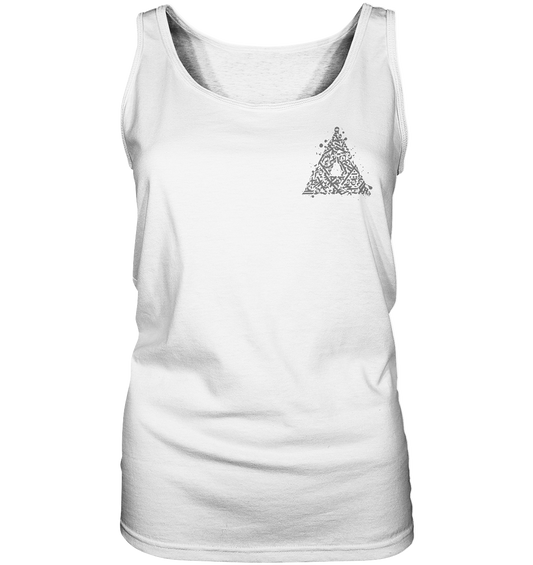 Calligraphy Triangle - Ladies Tank Top