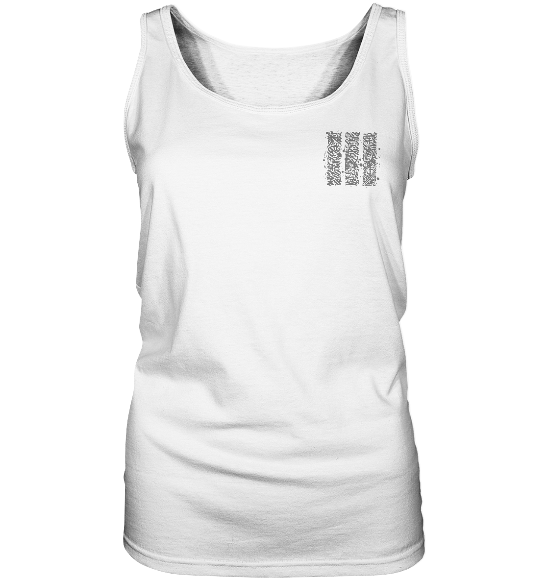 Calligraphy Columns - Ladies Tank Top