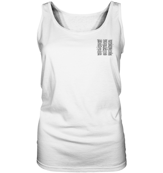 Calligraphy Columns - Ladies Tank Top