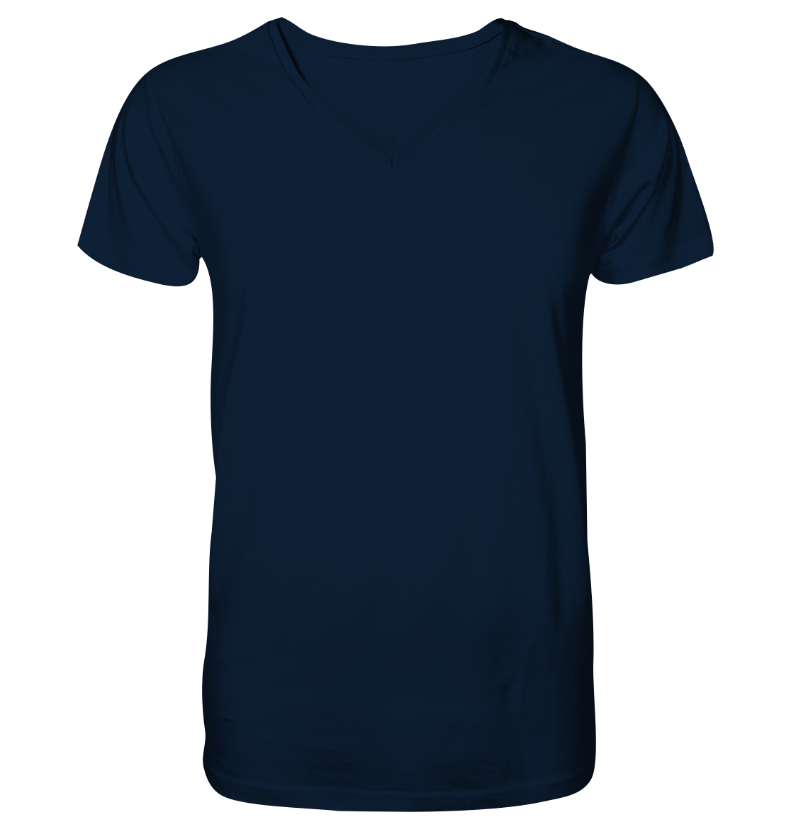 Personalized - Mens Organic V-Neck Shirt