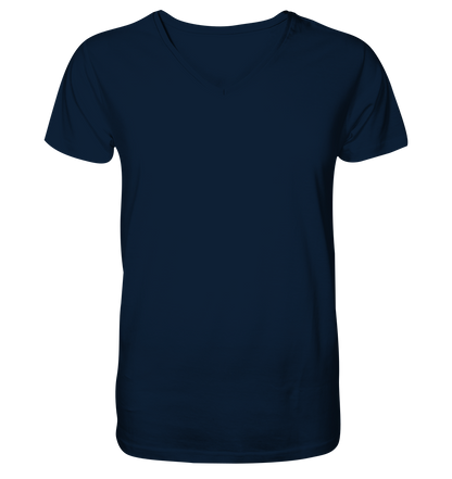 Personalized - Mens Organic V-Neck Shirt