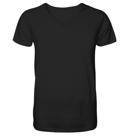 Personalized - Mens Organic V-Neck Shirt