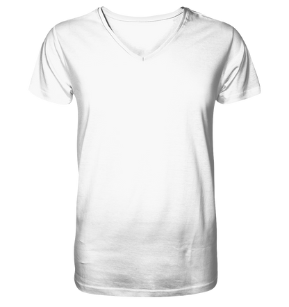 Personalized - Mens Organic V-Neck Shirt