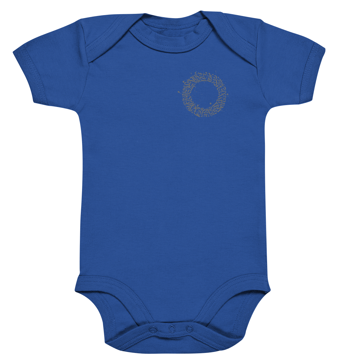 Calligraphy Sphere - Organic Baby Bodysuite