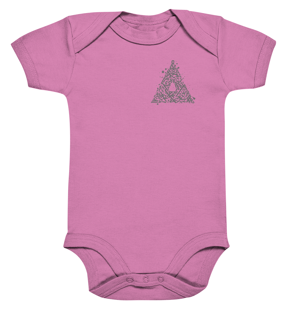 Calligraphy Triangle - Organic Baby Bodysuite