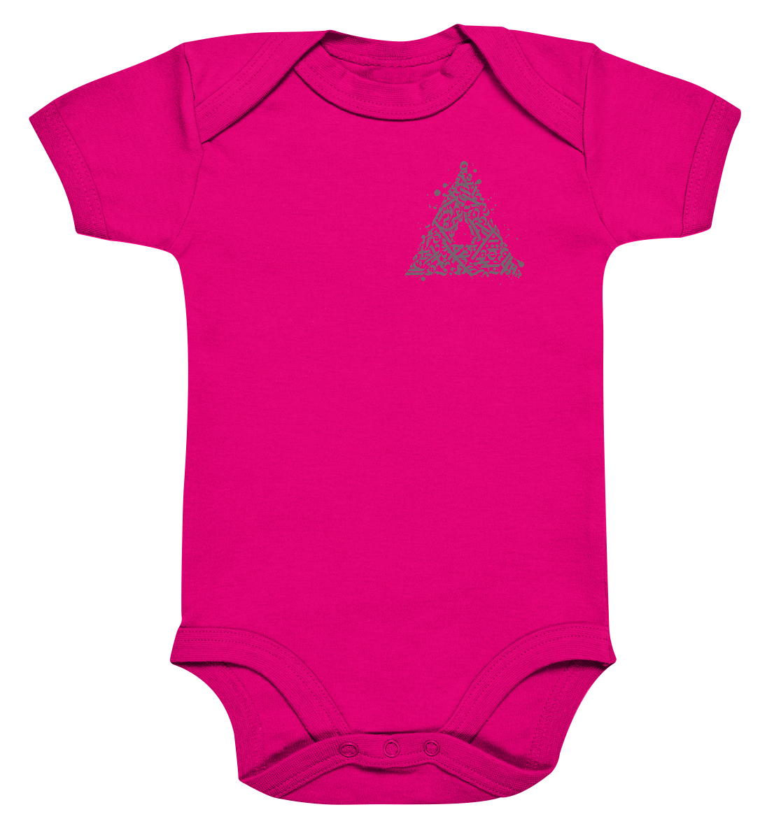 Calligraphy Triangle - Organic Baby Bodysuite