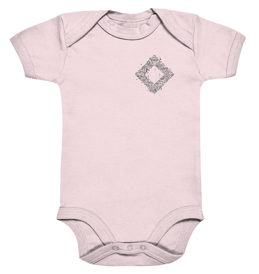 Calligraphy Square - Organic Baby Bodysuite