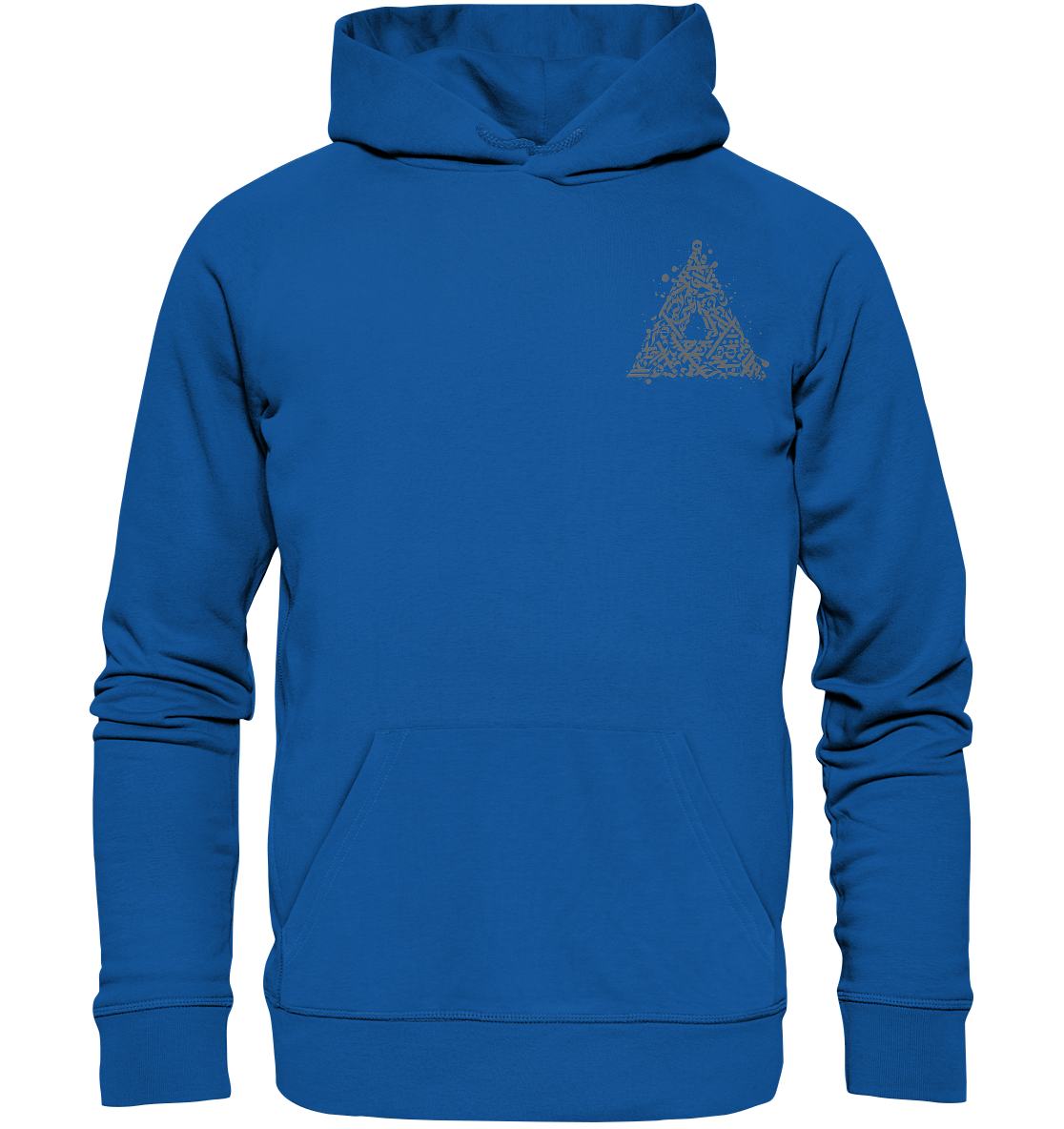 Calligraphy Triangle - Organic Basic Hoodie