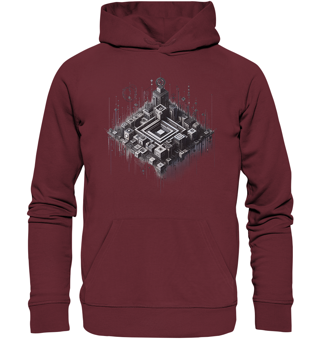 Abstract Art - Organic Basic Hoodie