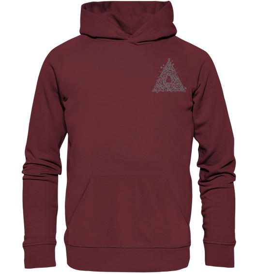 Calligraphy Triangle - Organic Basic Hoodie