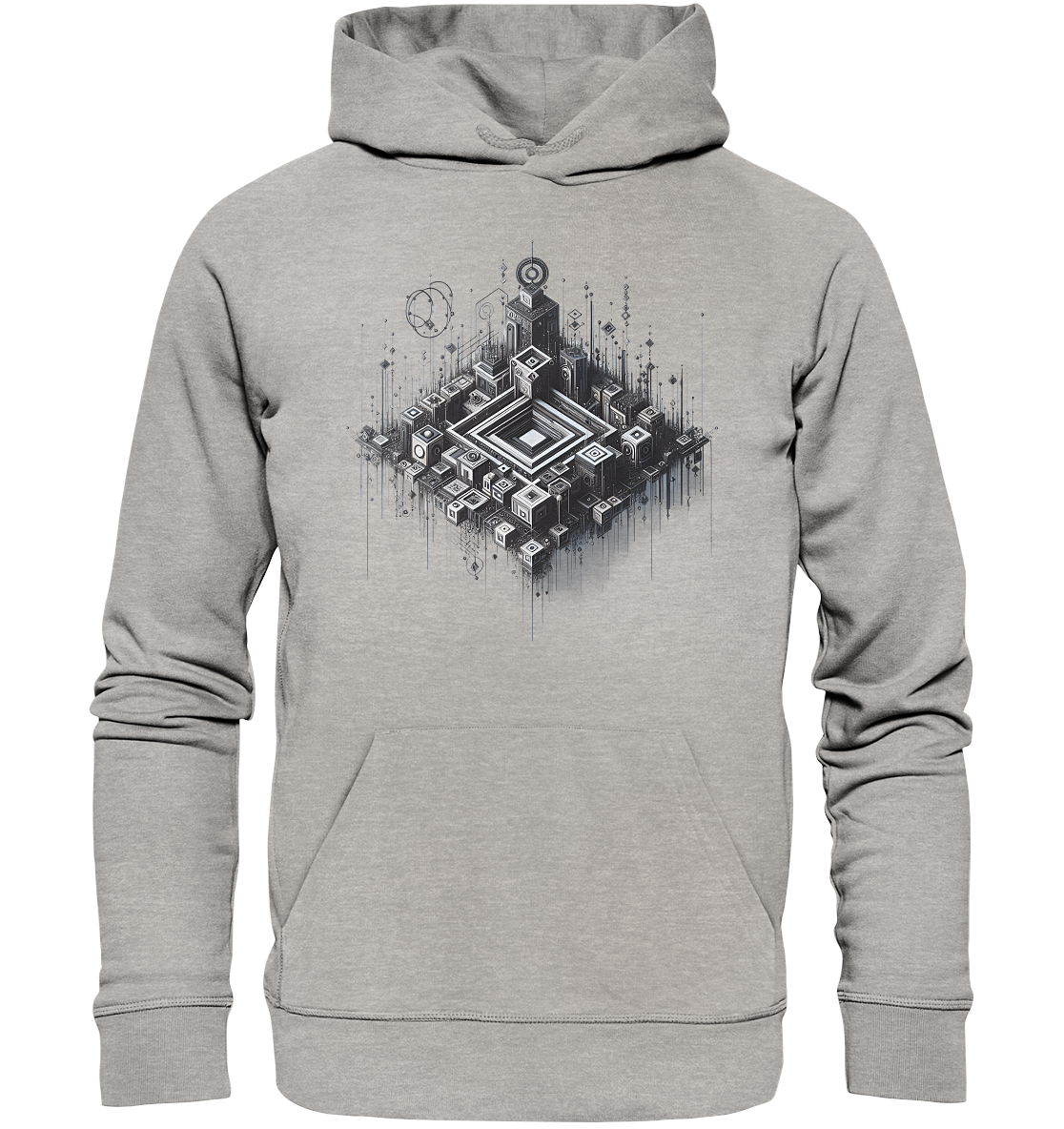 Abstract Art - Organic Basic Hoodie