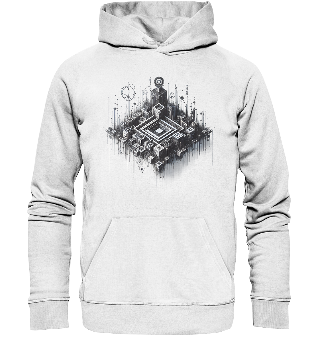 Abstract Art - Organic Basic Hoodie