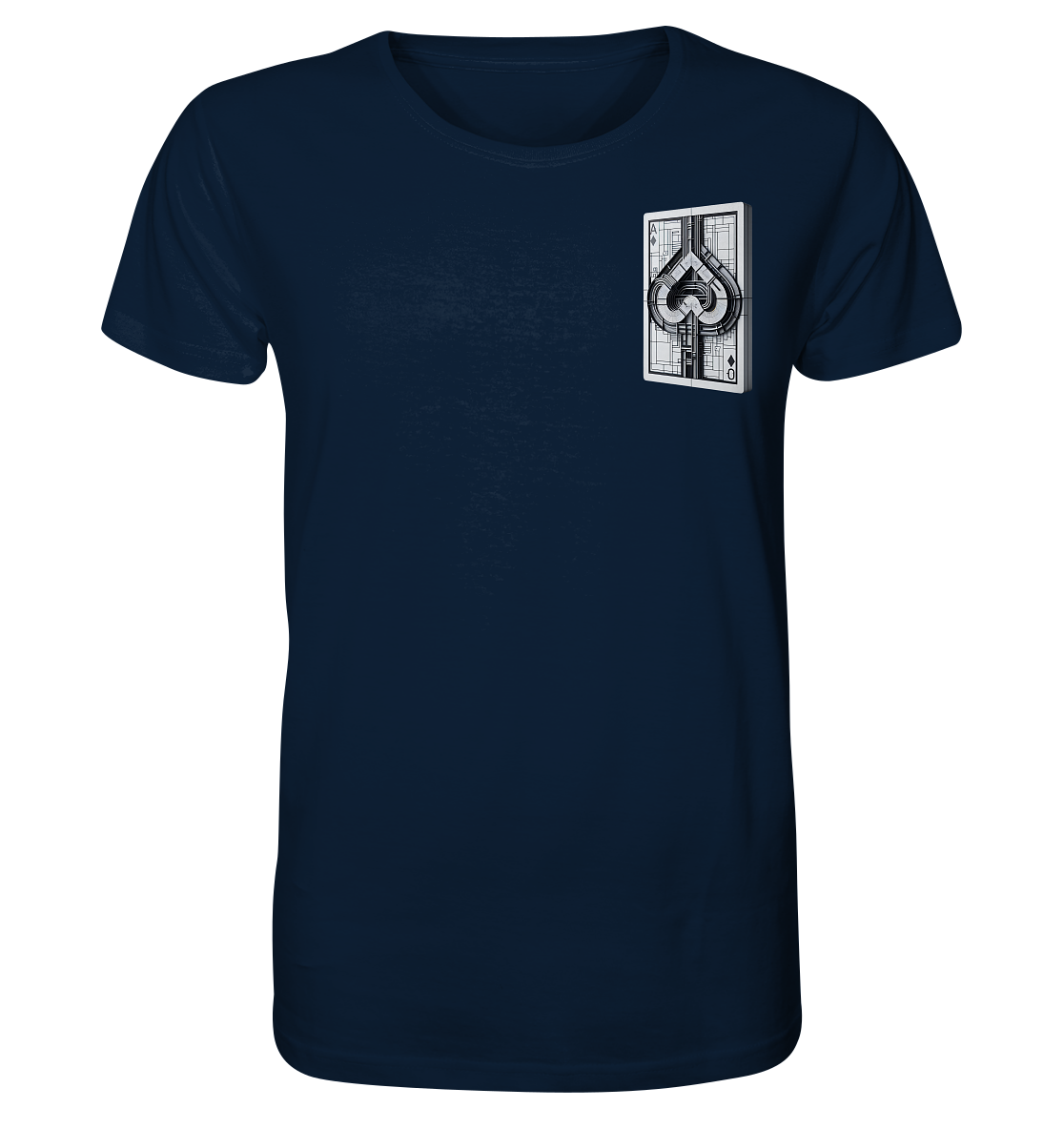 Abstract Ace of Spades - Organic Basic Shirt