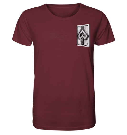 Abstract Ace of Spades - Organic Basic Shirt