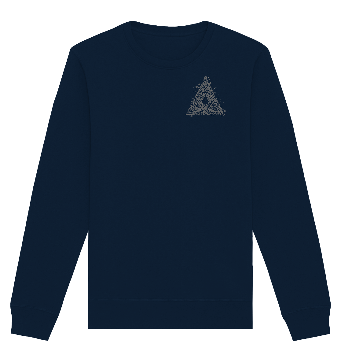 Calligraphy Triangle - Organic Basic Unisex Sweatshirt