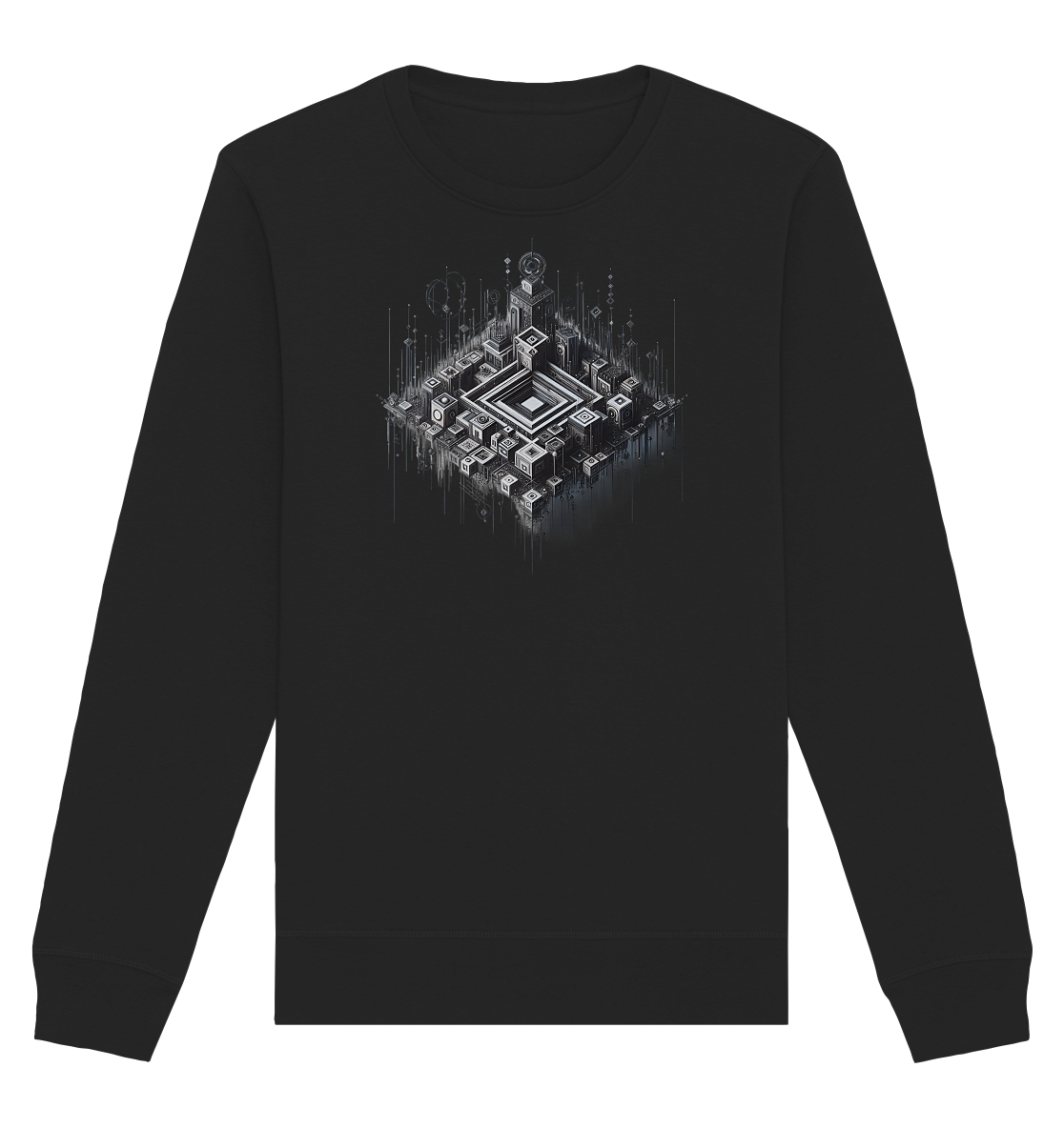 Abstract Art - Organic Basic Unisex Sweatshirt