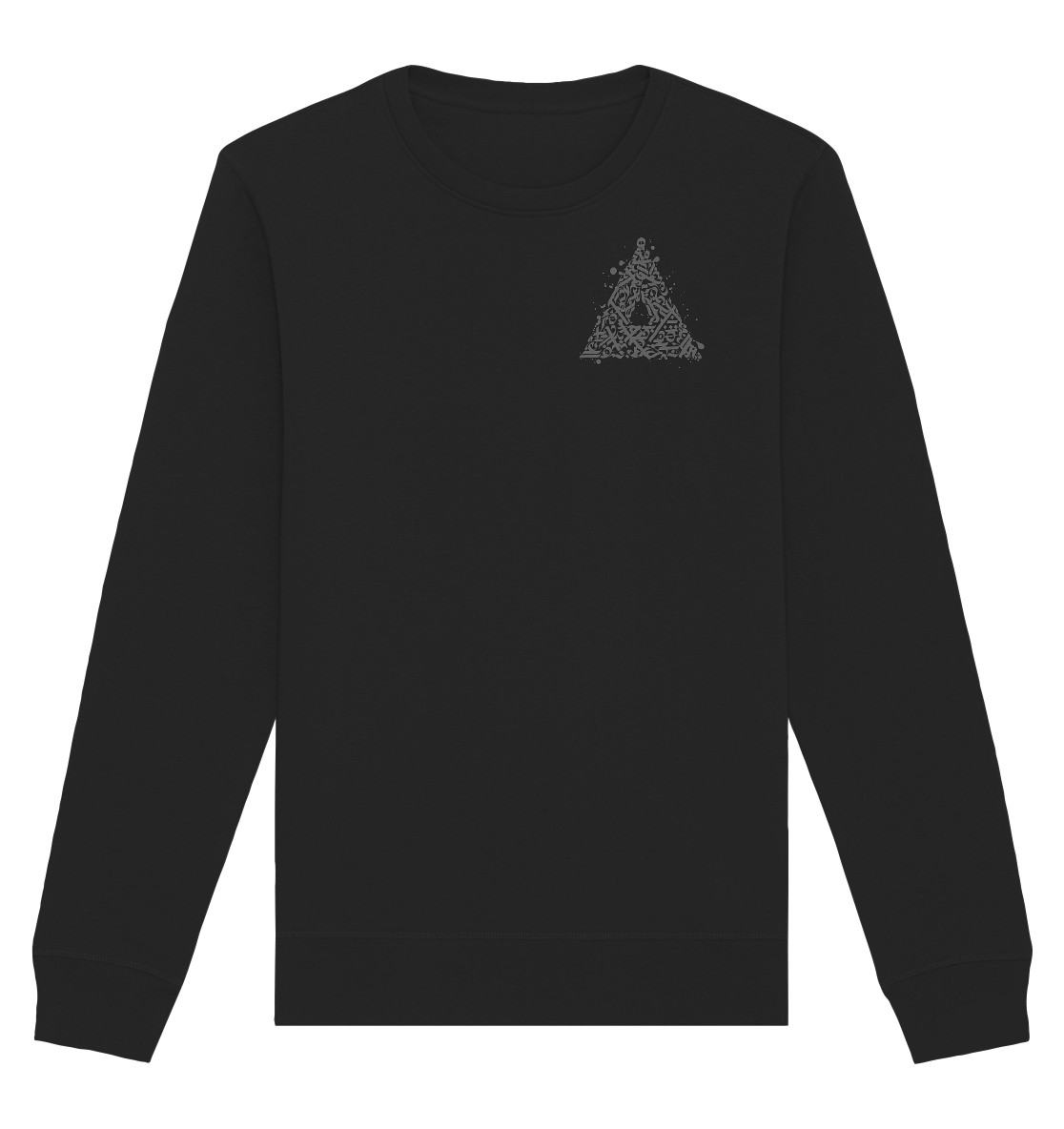 Calligraphy Triangle - Organic Basic Unisex Sweatshirt