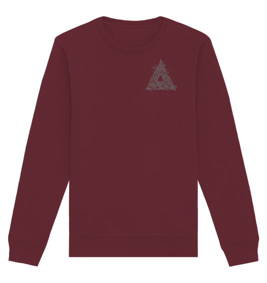 Calligraphy Triangle - Organic Basic Unisex Sweatshirt