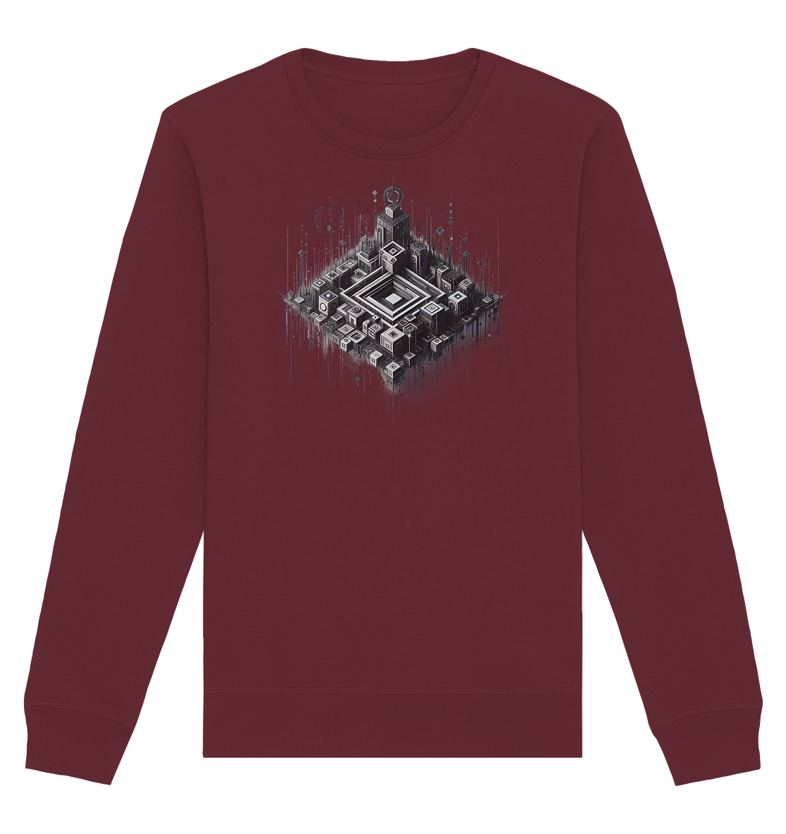 Abstract Art - Organic Basic Unisex Sweatshirt