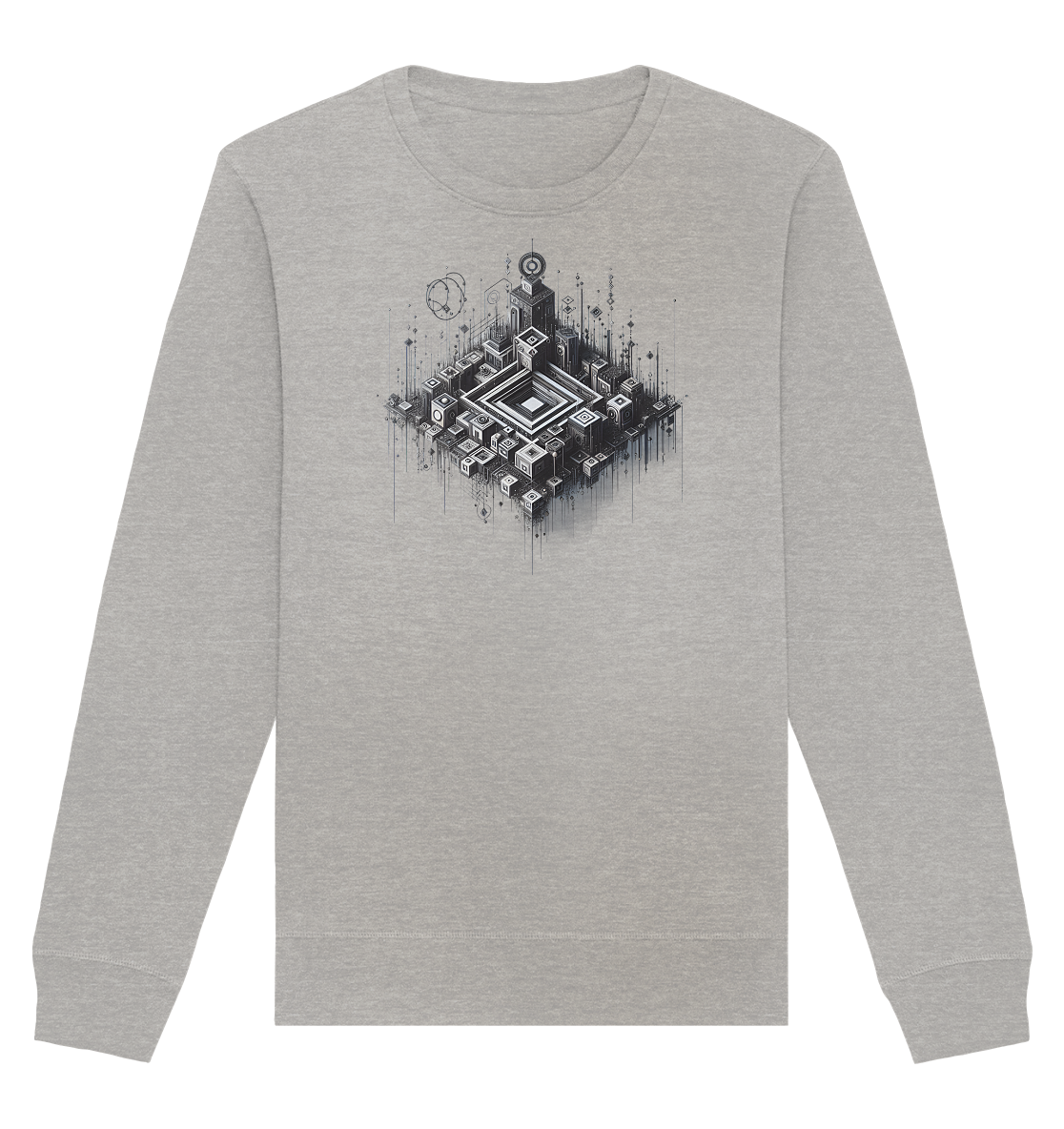 Abstract Art - Organic Basic Unisex Sweatshirt