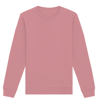 personalized organic basic unisex sweatshirt