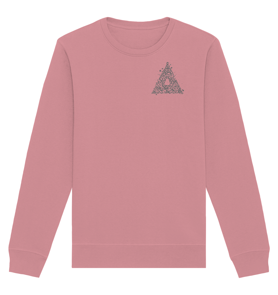 Calligraphy Triangle - Organic Basic Unisex Sweatshirt